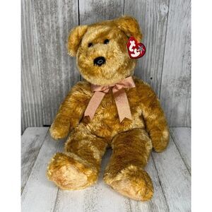 Ty The Beanie Buddies Collection “CASHEW” the Bear RETIRED